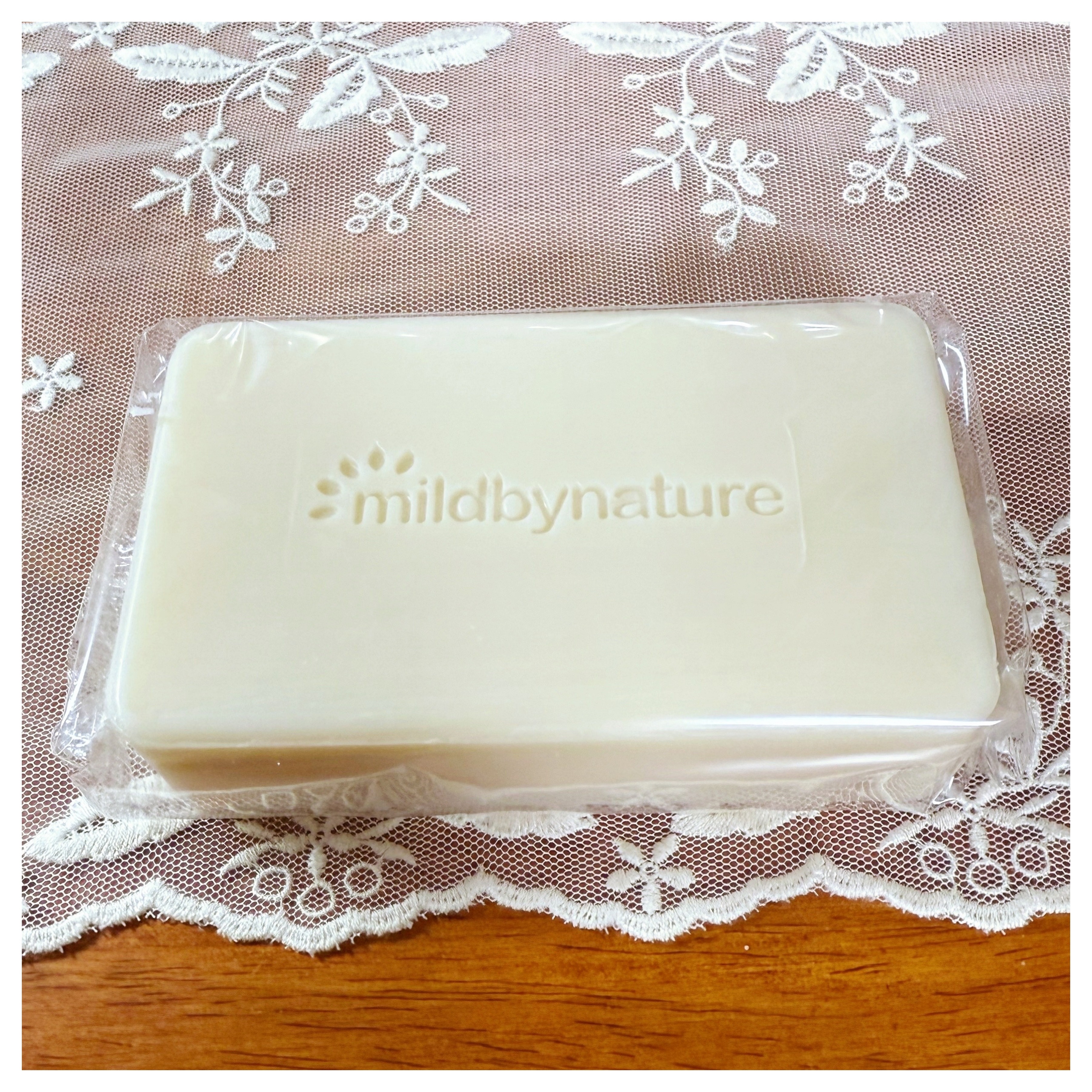 未加工シアバターソープ　ローズマリー　ミルラ　フランキンセンス/Mild By Nature/ボディ石鹸を使ったクチコミ（2枚目）