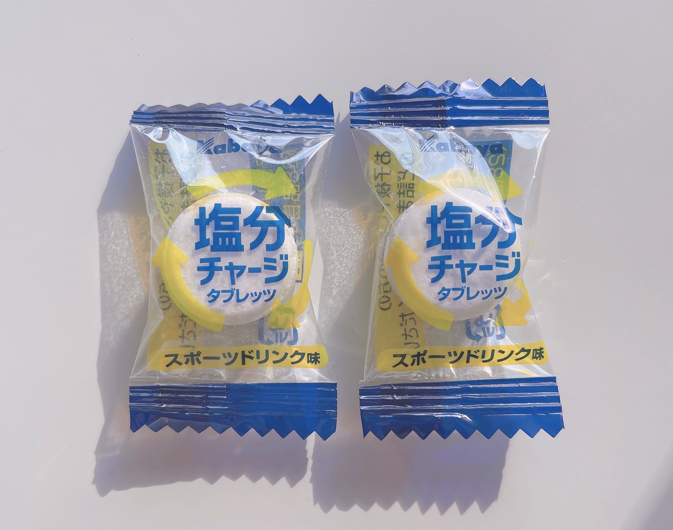 塩分チャージタブレッツ スポーツドリンク味/カバヤ/食品を使ったクチコミ（1枚目）