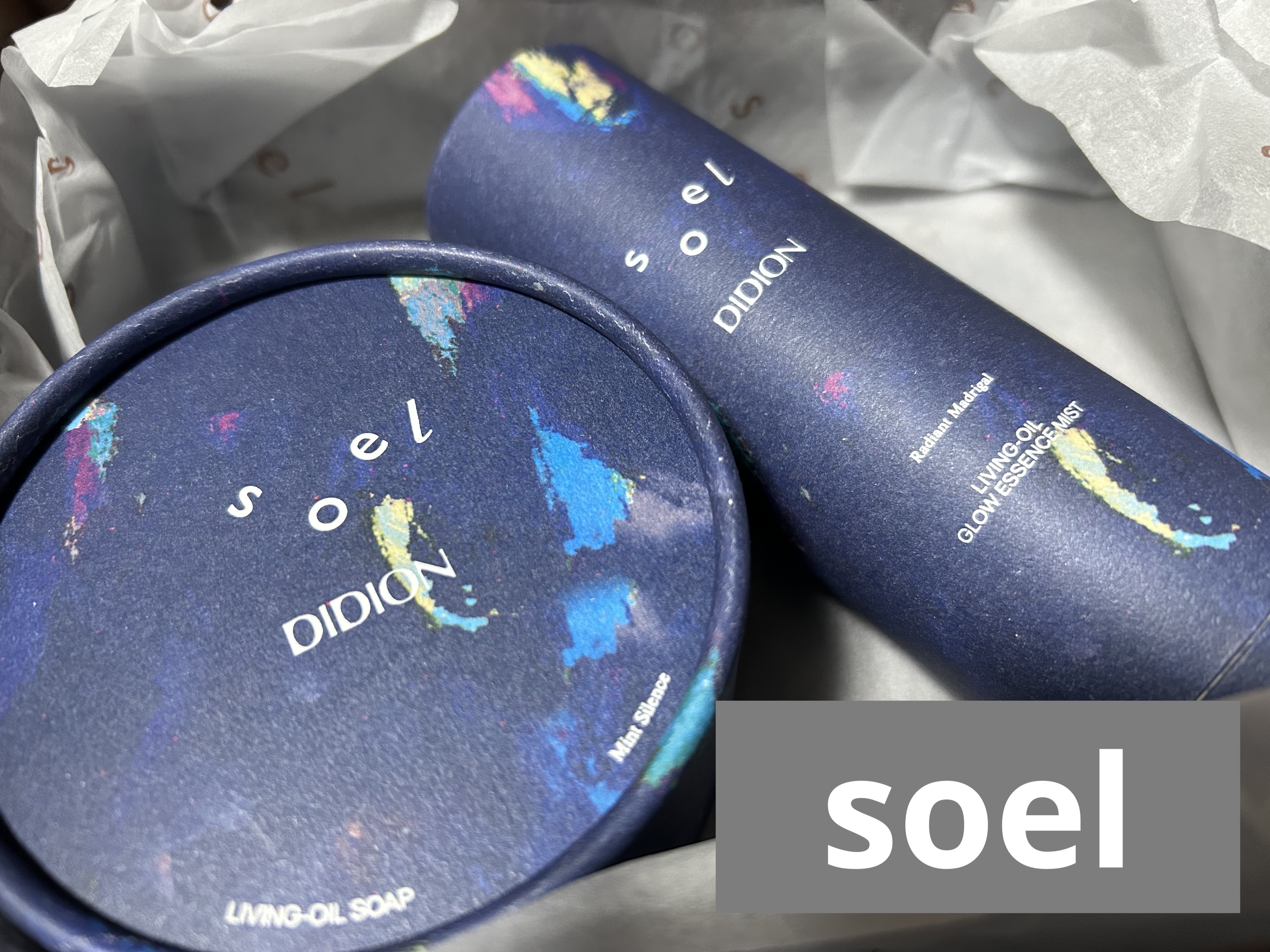 LIVING-OIL SOAP / Mint Silence/DIDION × soel /洗顔石鹸を使ったクチコミ（1枚目）