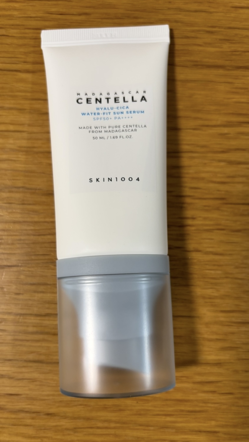 ヒアルーシカ ウォーターフィット サンセラム/SKIN1004/日焼け止めローションを使ったクチコミ（1枚目）