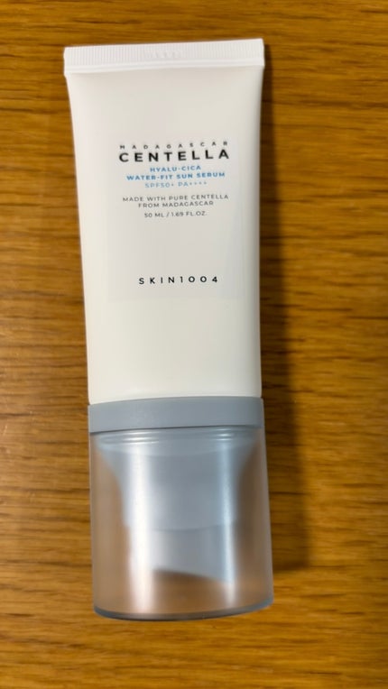 ヒアルーシカ ウォーターフィット サンセラム/SKIN1004/日焼け止めローションを使ったクチコミ(1枚目)