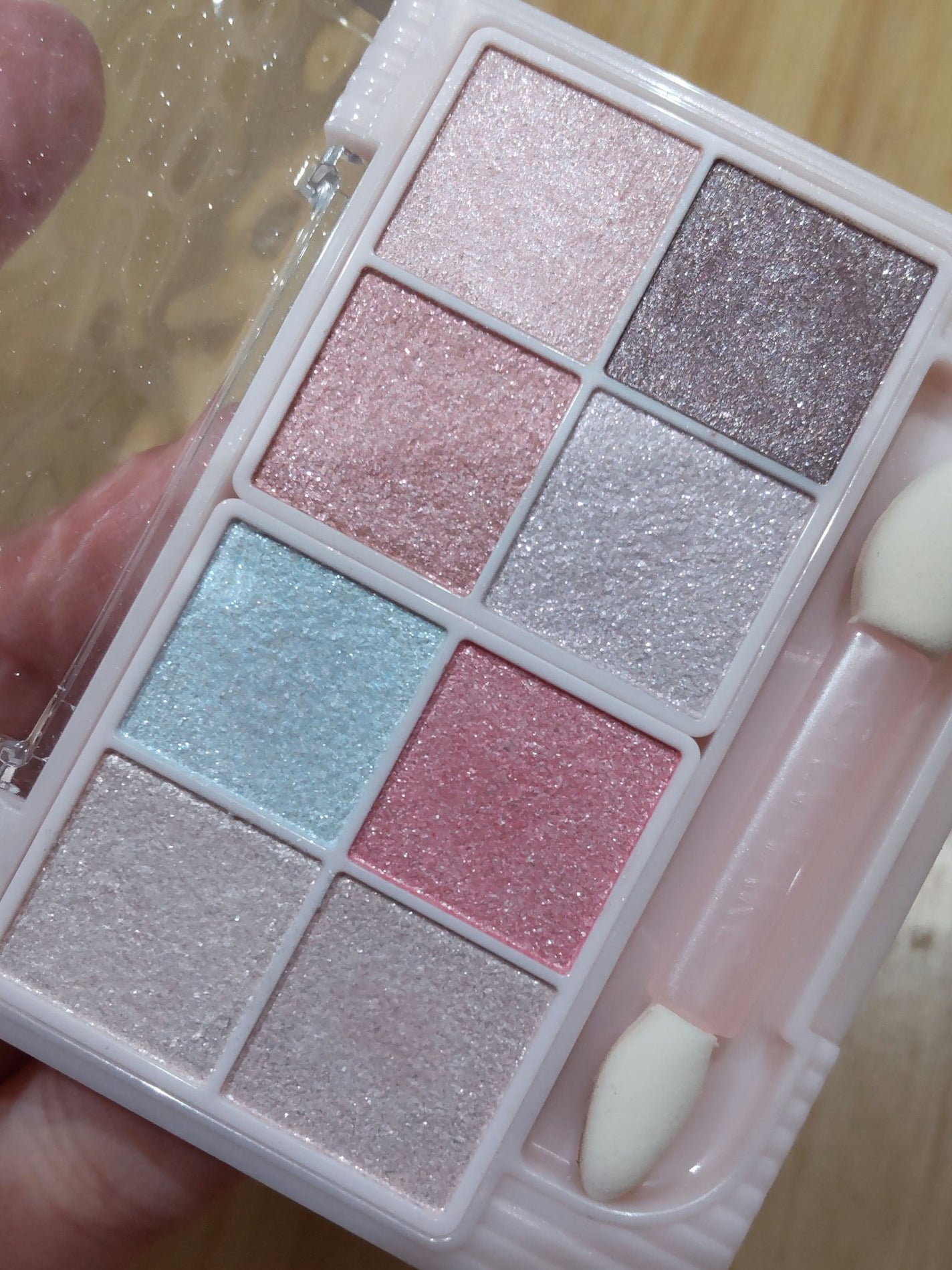 プティパレットアイズ(スパークリングタイプ)/キャンメイク/アイシャドウを使ったクチコミ(2枚目)