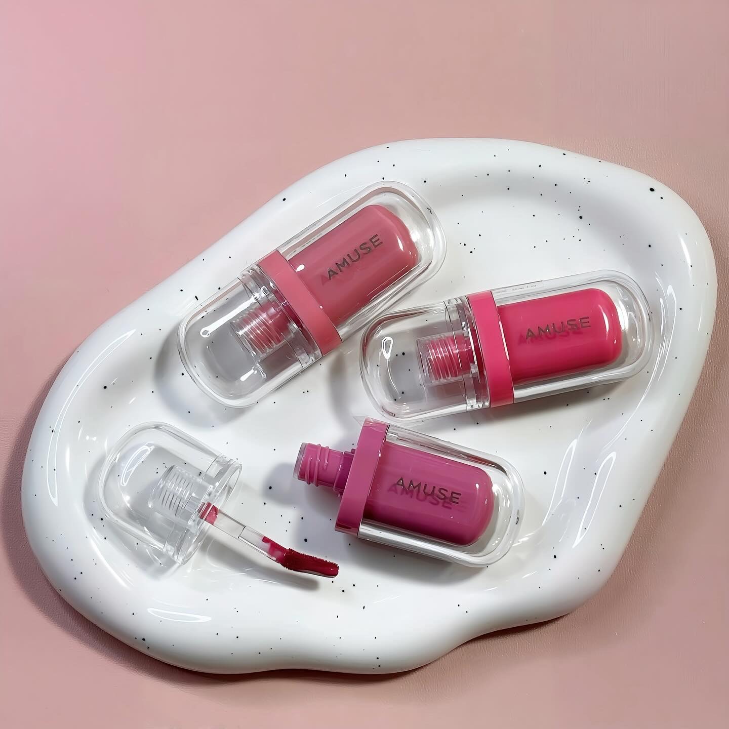 ジェルフィットティント/AMUSE/リップティントを使ったクチコミ（3枚目）