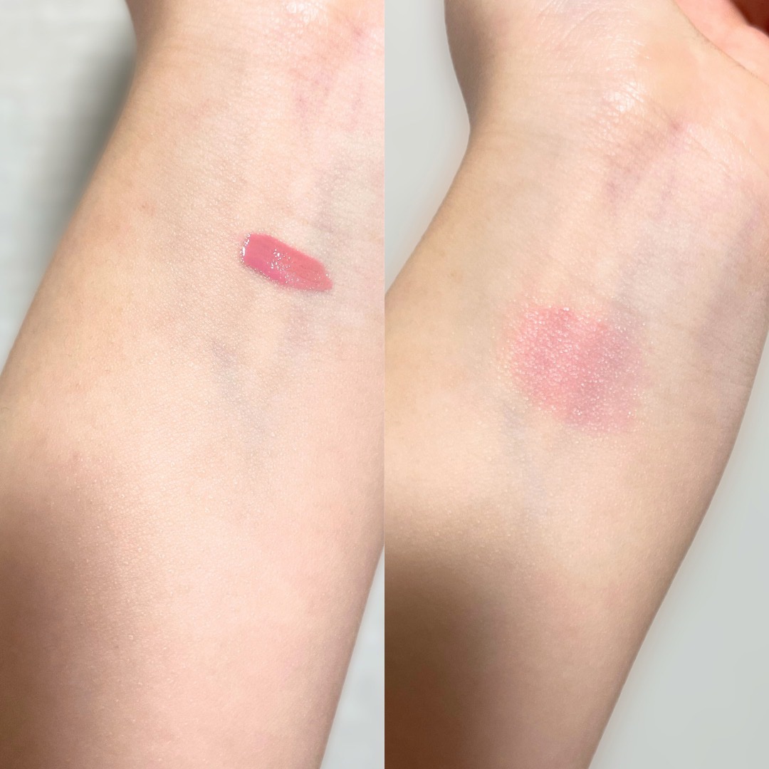 glow カクテルオイルブラッシャーのクチコミ「美少女カラー🪶カクテルチーク💘



glow  cocktail oil blush パープ.....」（3枚目）