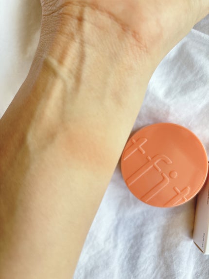 フラッフィーベルベットクッションチーク /TFIT/ジェル・クリームチークを使ったクチコミ(4枚目)