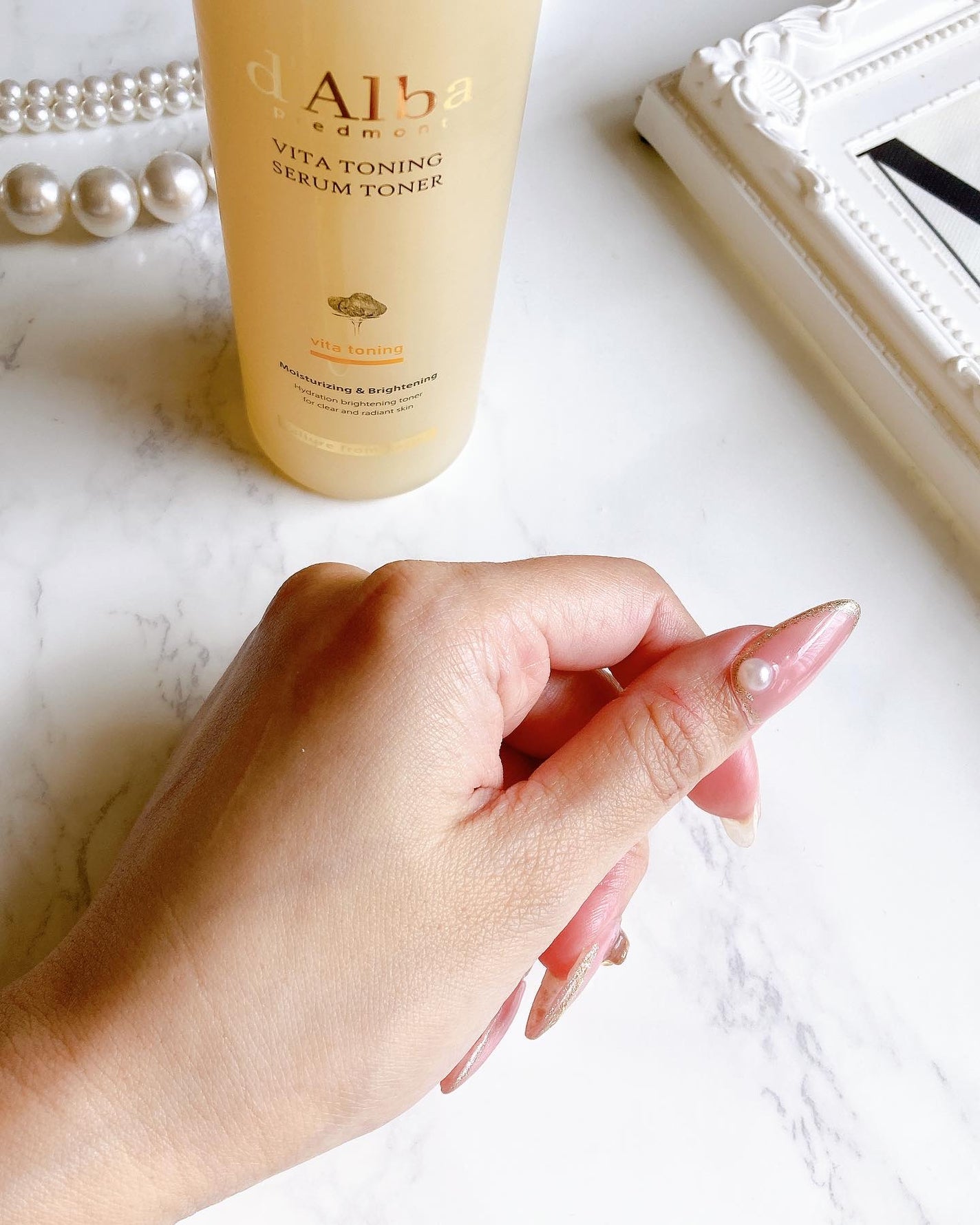 ビタトーニングセラムトナー/ダルバ/化粧水を使ったクチコミ(7枚目)