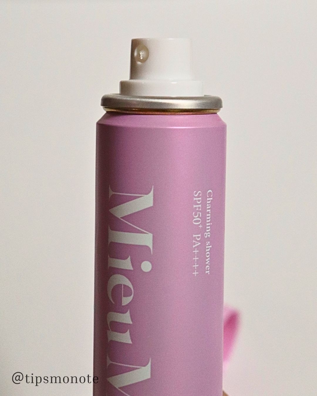 ミュミュ チャーミングシャワー/MieuMieu/ヘアミストを使ったクチコミ（2枚目）