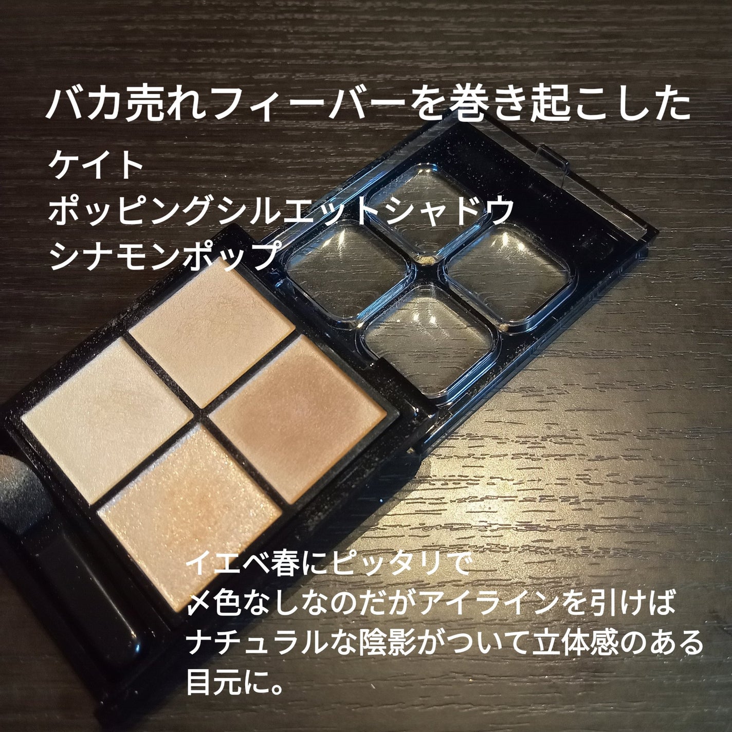 スキンモデリングアイズ/LUNASOL/アイシャドウパレットを使ったクチコミ(2枚目)