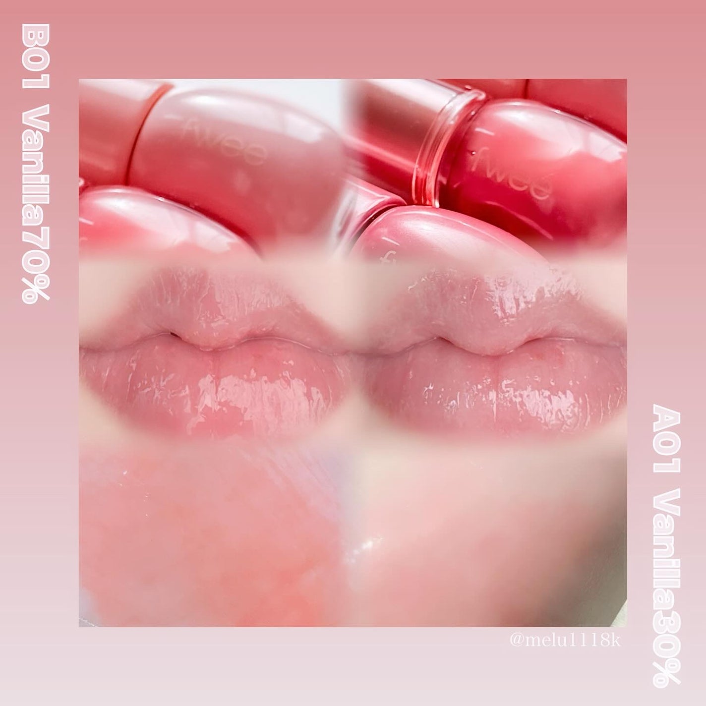 フィー 3Dボリューミンググロス/fwee/リップグロスを使ったクチコミ(3枚目)