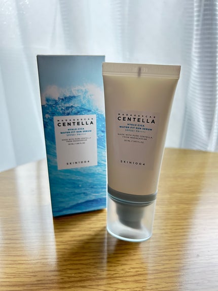 ヒアルーシカ ウォーターフィット サンセラム/SKIN1004/日焼け止めローションを使ったクチコミ(1枚目)