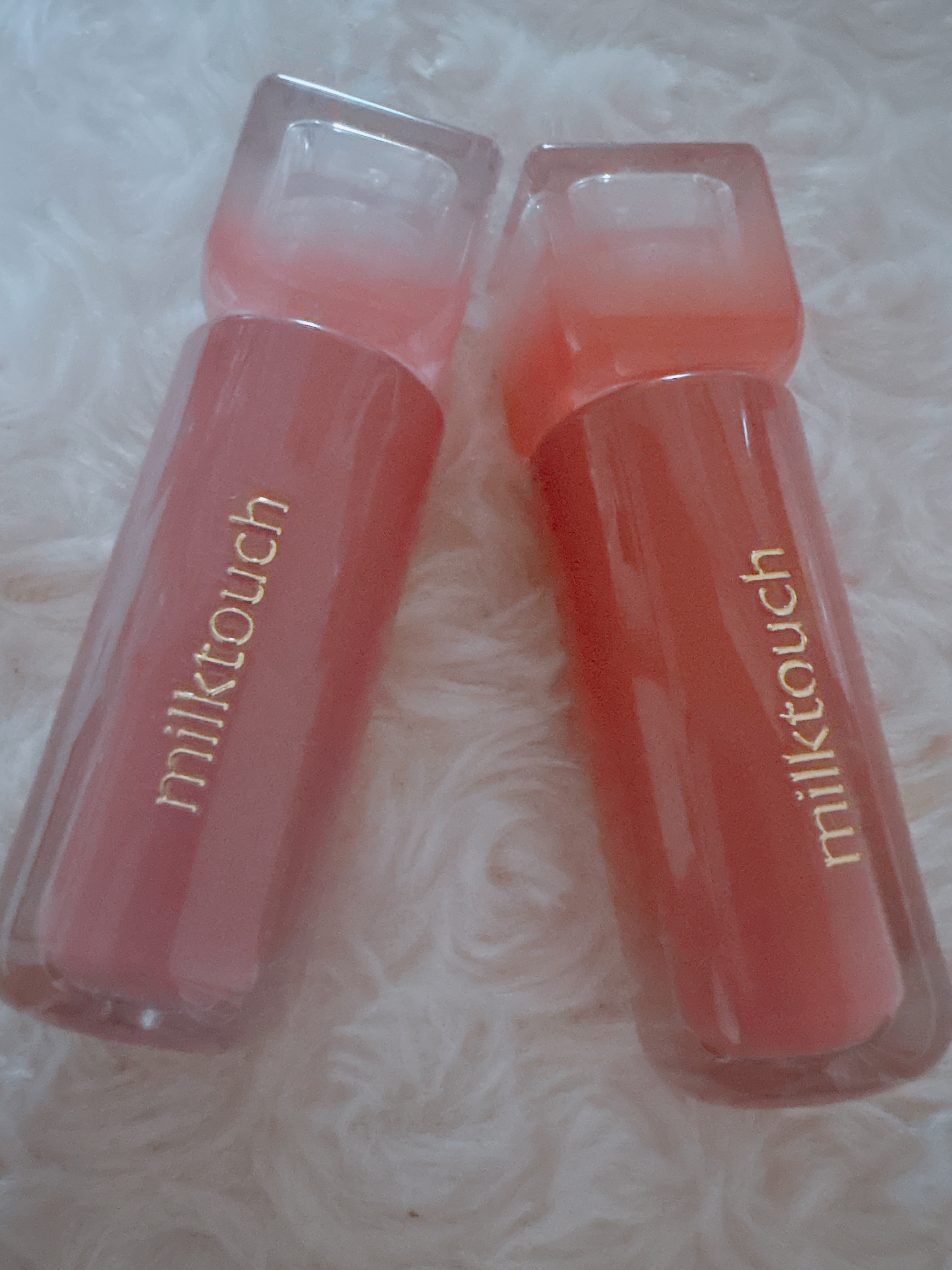 デューステインシアーリップグロス 04 メロウエンディング(WEB限定色)/Milk Touch/リップグロスを使ったクチコミ（1枚目）