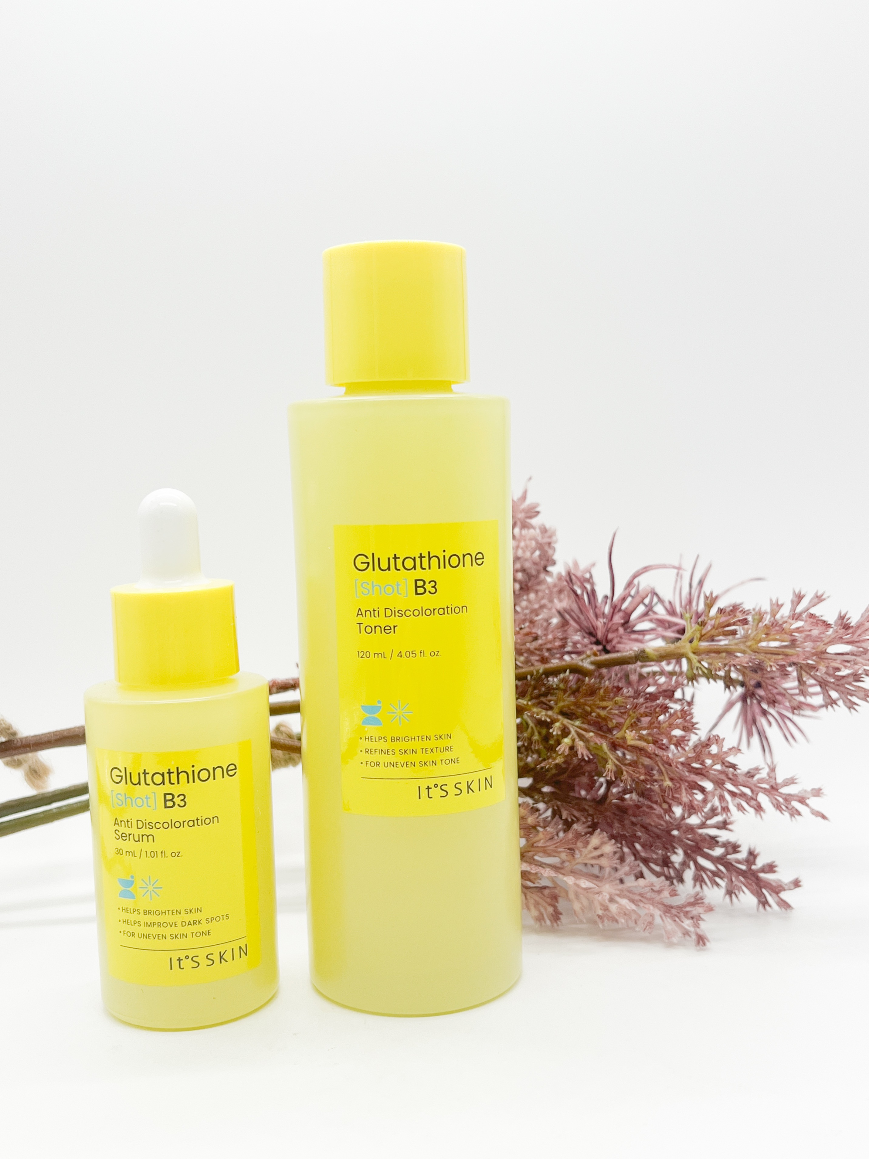 グルタチオンショットB3シミ跡セラム/It's skin/美容液を使ったクチコミ（1枚目）