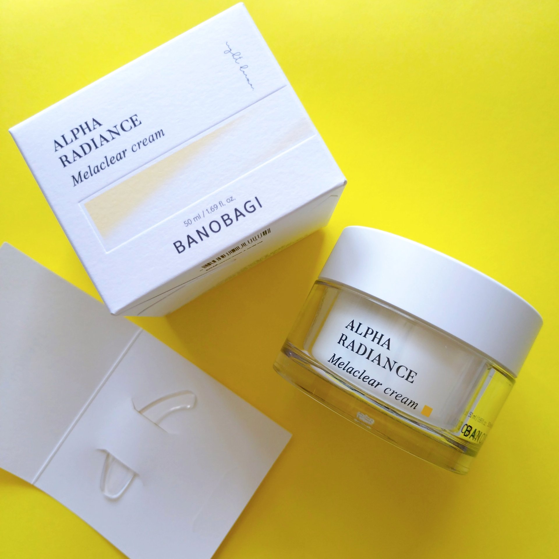 アルファラディアンスメラクリア クリーム/BANOBAGI/フェイスクリームを使ったクチコミ（2枚目）