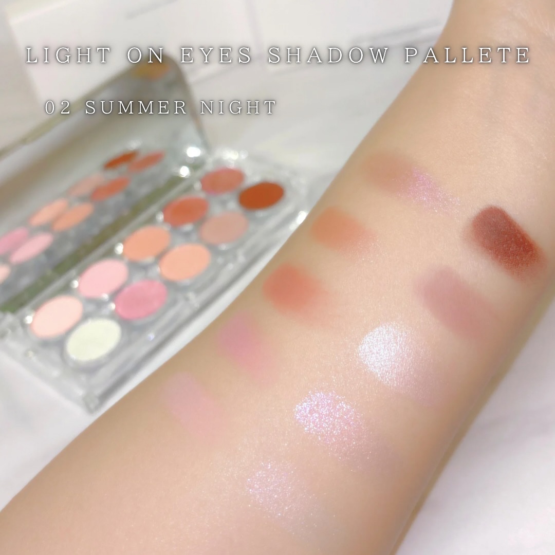 ライトオンアイズシャドウパレット/ルミル/アイシャドウパレットを使ったクチコミ（3枚目）