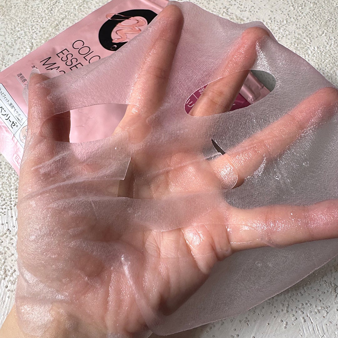 肌美精 カラーエッセンスマスク ピンク/肌美精/シートマスク・パックを使ったクチコミ(6枚目)