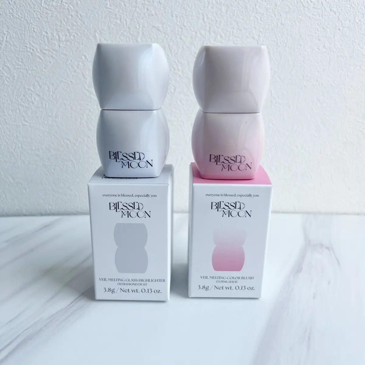 Veil Melting Glass Highlighter 01.Diamond Dust/BLESSED MOON/リキッドハイライトを使ったクチコミ(1枚目)