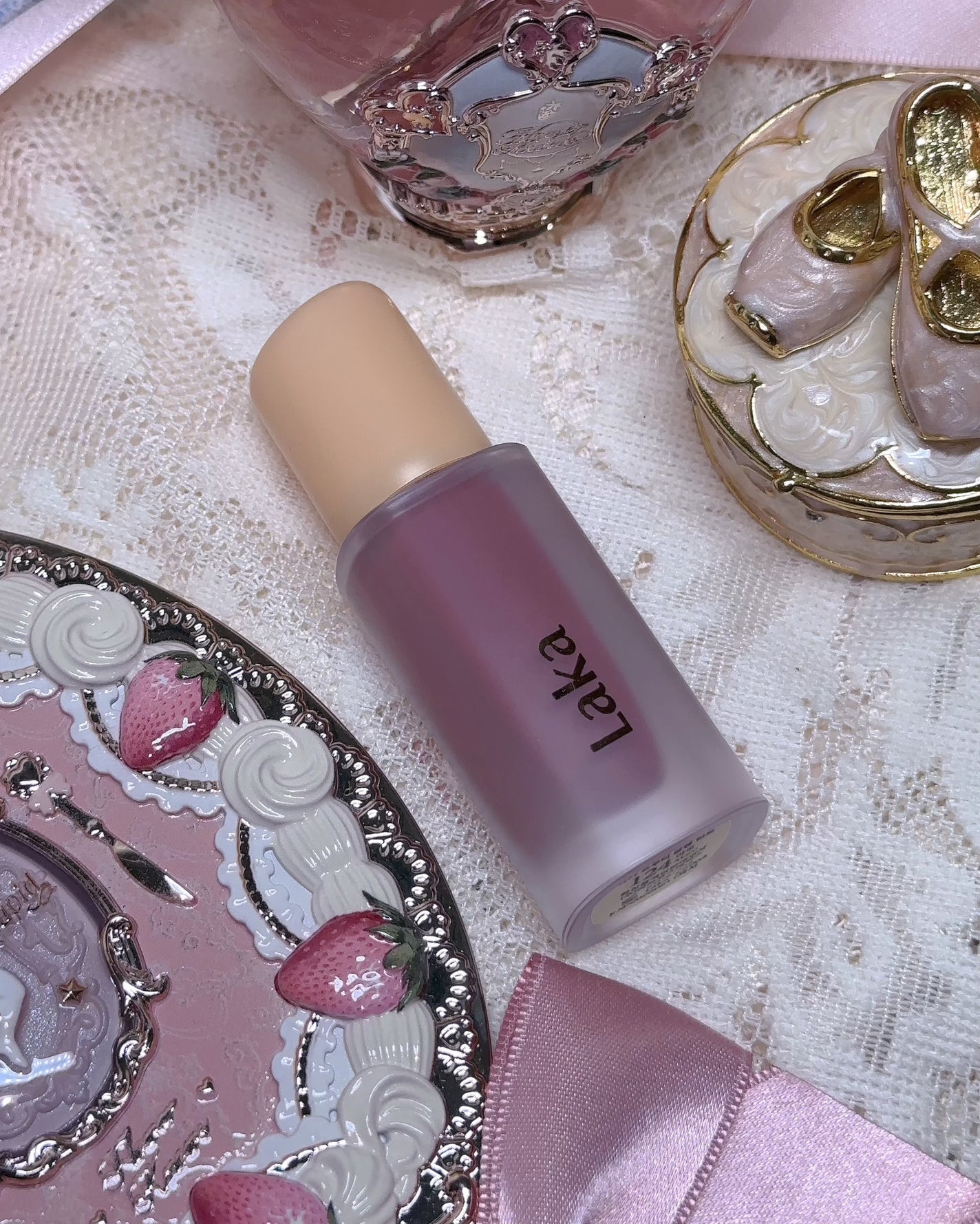 フルーティーグラムティント/Laka/リップティントを使ったクチコミ(5枚目)