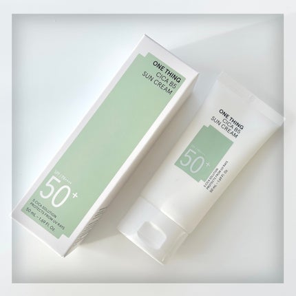 シカB5日焼け止め/ONE THING/日焼け止めクリームを使ったクチコミ(1枚目)