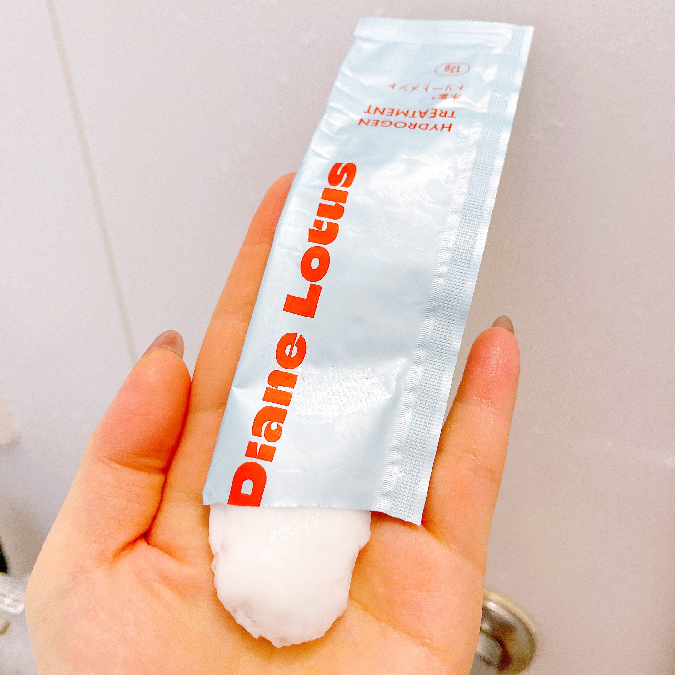 ロータス 水素トリートメント ティー＆シトラスの香り/ダイアン/洗い流すヘアトリートメントを使ったクチコミ（3枚目）