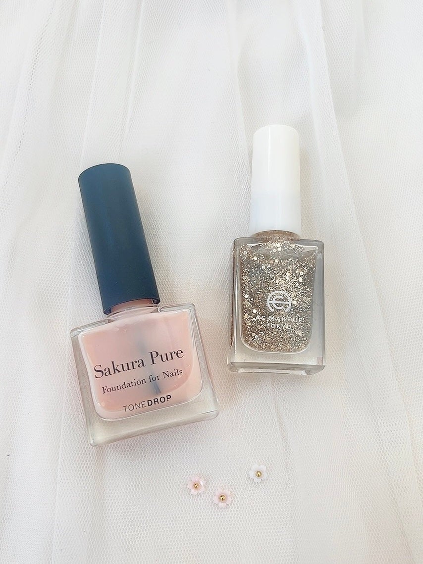 ネイルパーツ/セリア/ネイルチップ・パーツを使ったクチコミ(3枚目)