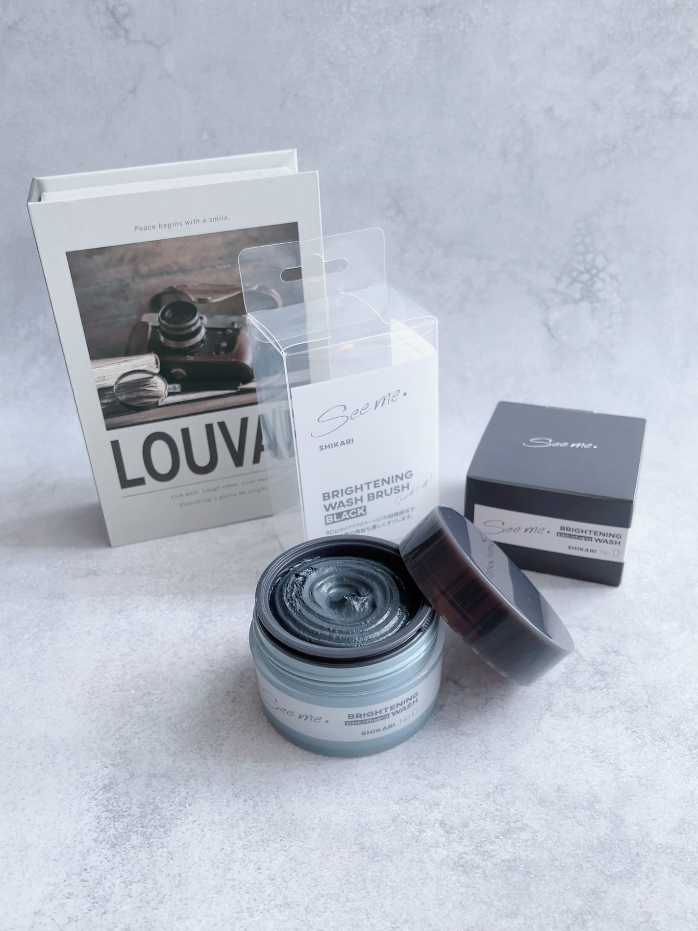 BRIGHTENING WASH black/SHIKARI/洗い流すパック・マスクを使ったクチコミ(2枚目)