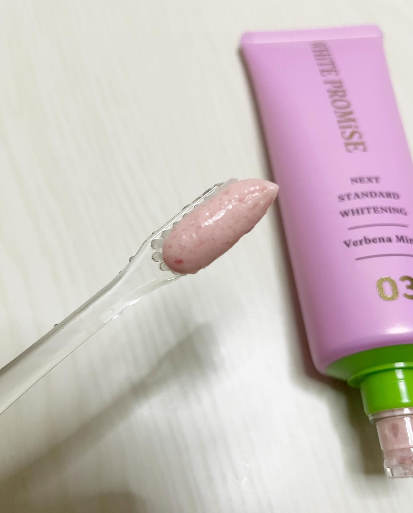 ホワイトプロミス  美白*＋口臭ケア/WHiTE PROMiSE/歯磨き粉を使ったクチコミ（2枚目）