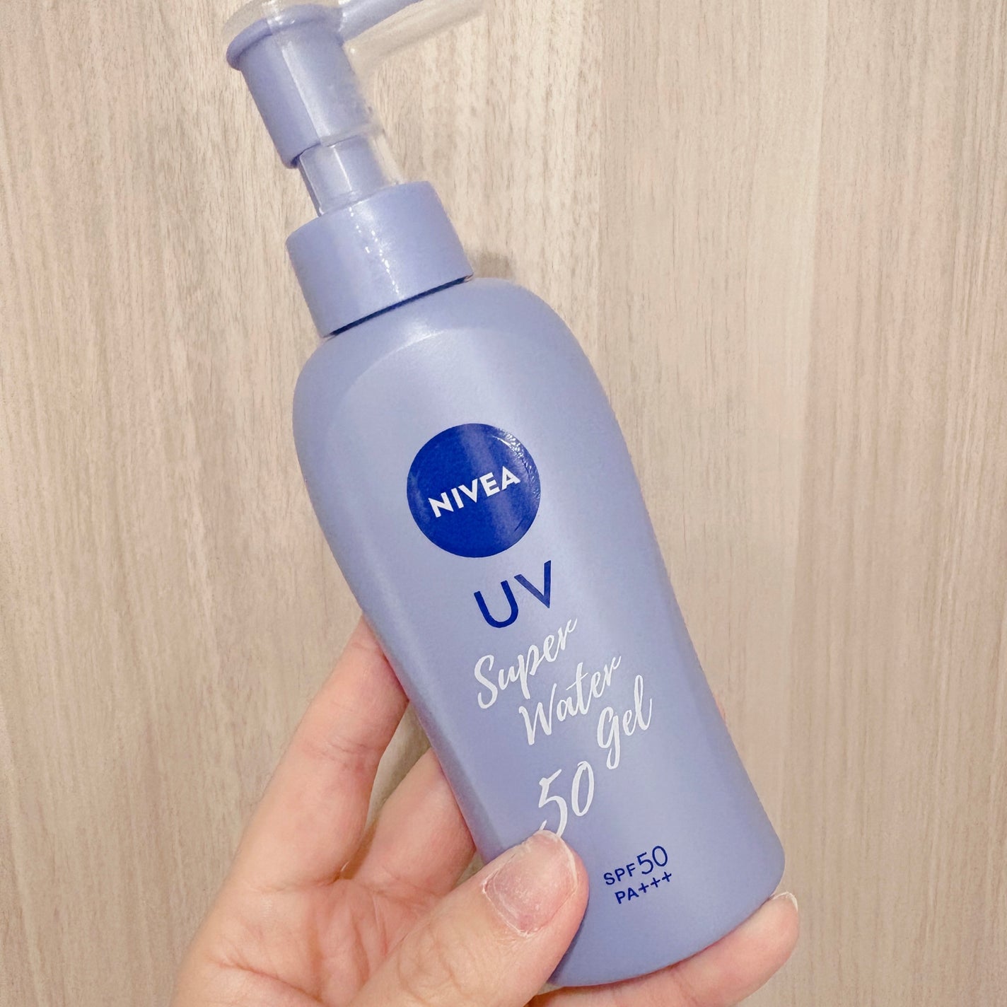 ニベアUV ウォータージェル SPF50/ニベア/日焼け止めジェルを使ったクチコミ(1枚目)