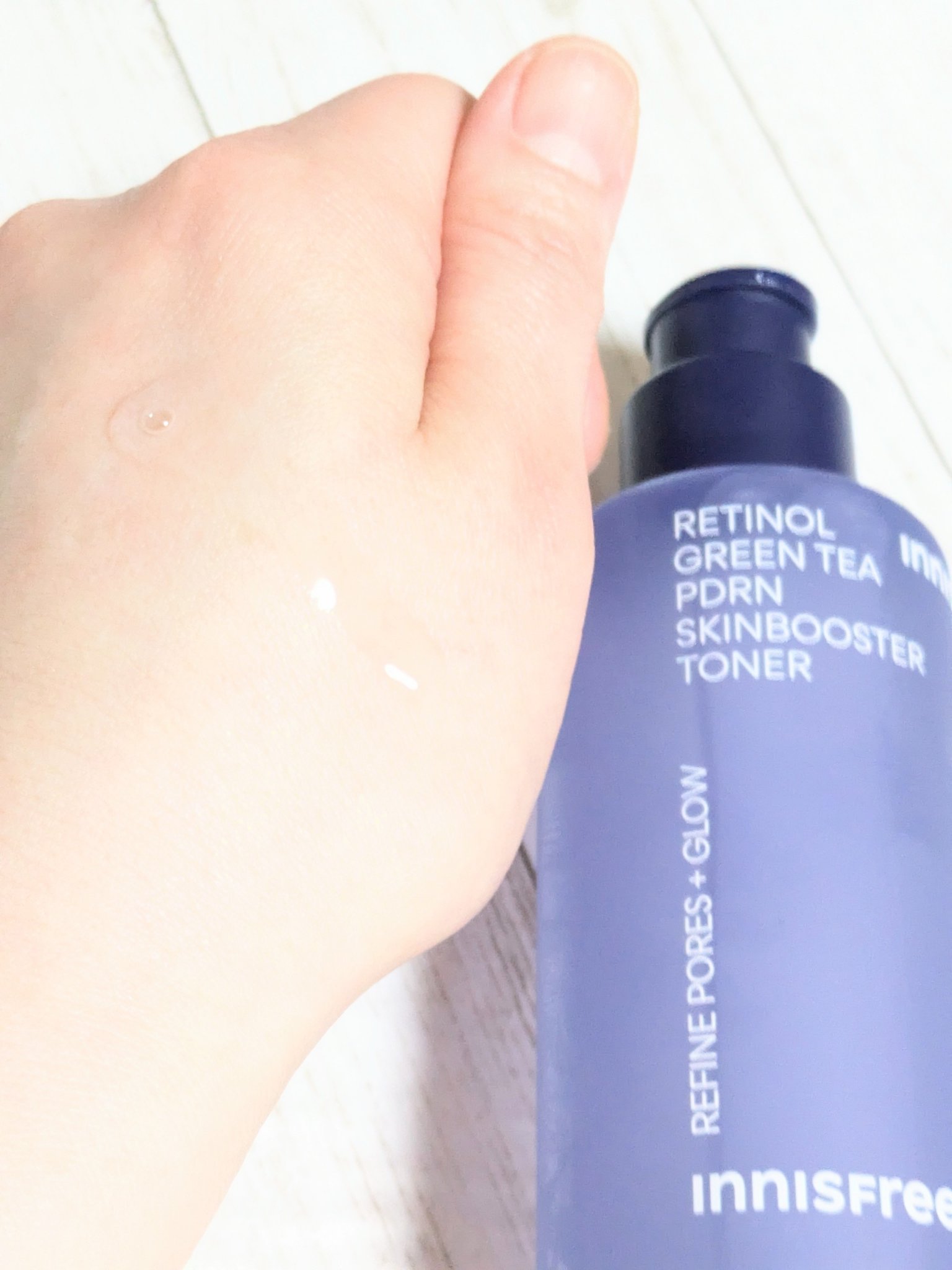 レチノール　PDRN　アドバンスド　エッセンスローション/innisfree/化粧水を使ったクチコミ（2枚目）