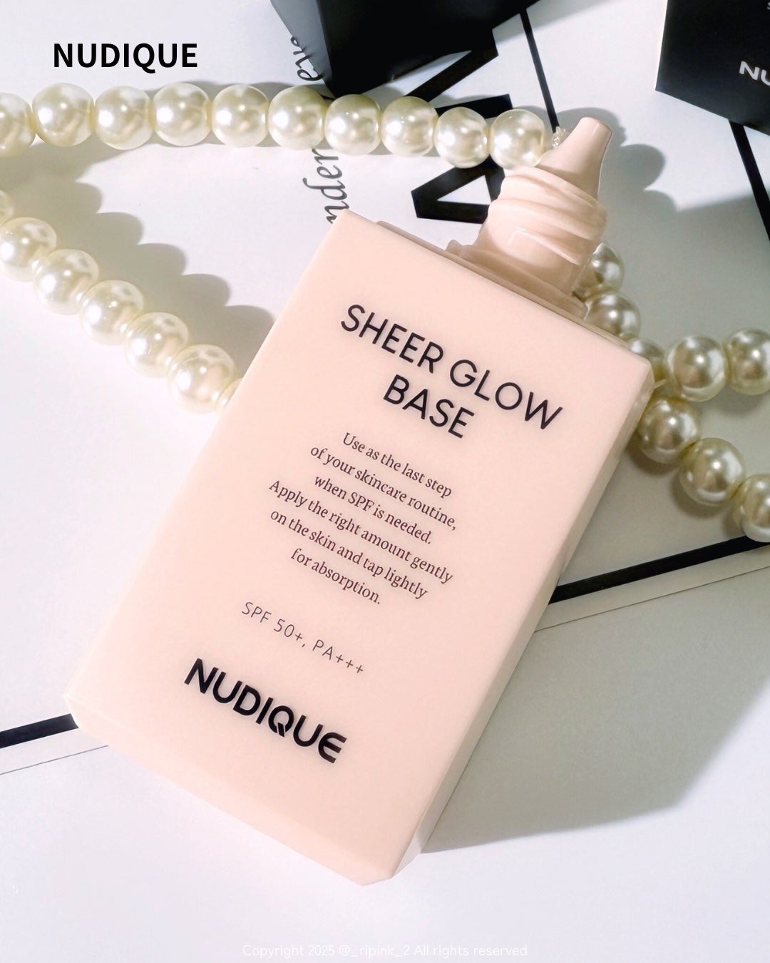 シアーグローベース/NUDIQUE/化粧下地を使ったクチコミ(3枚目)