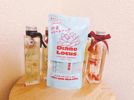 ロータス 水素トリートメント ティー&シトラスの香り/ダイアン/洗い流すヘアトリートメントを使ったクチコミ(1枚目)