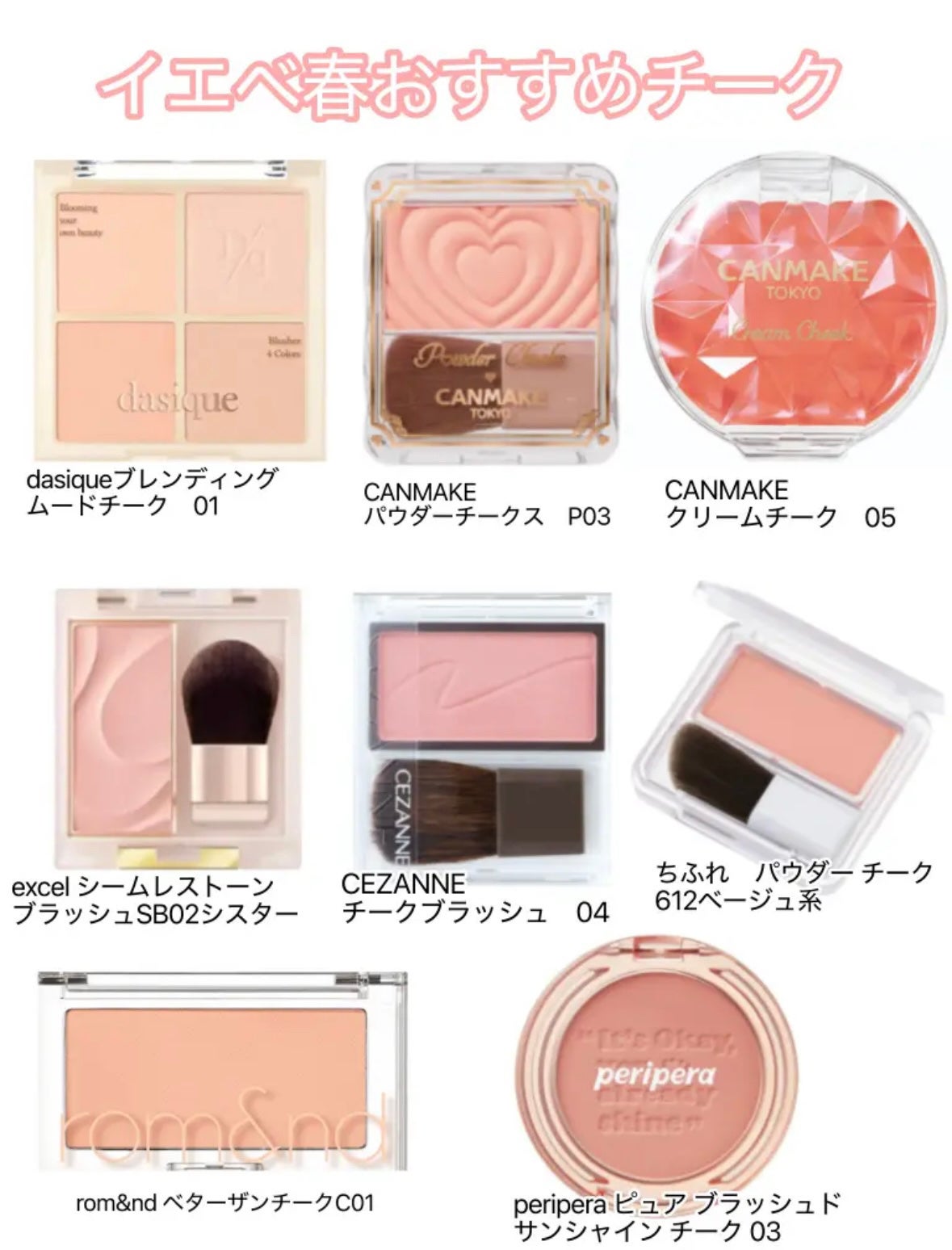 クリームチーク/キャンメイク/ジェル・クリームチークを使ったクチコミ(4枚目)