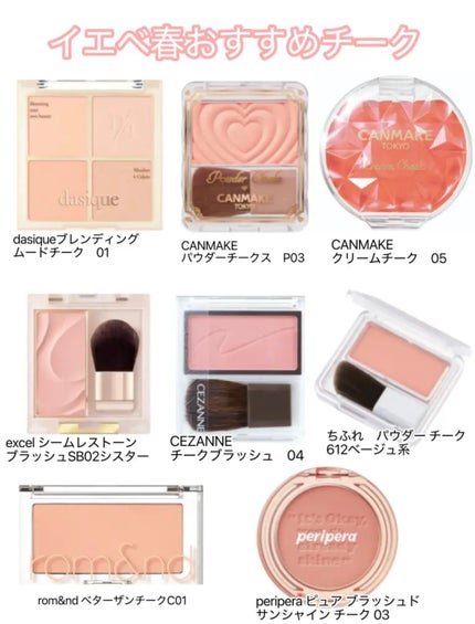 クリームチーク/キャンメイク/ジェル・クリームチークを使ったクチコミ(4枚目)