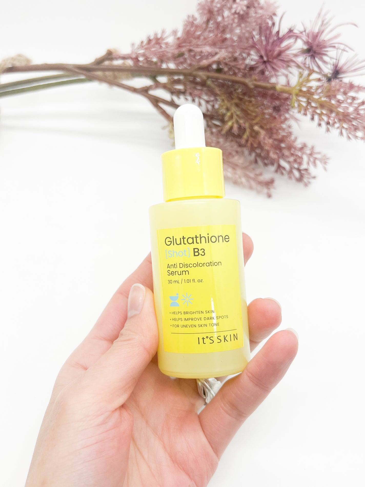 グルタチオンショットB3シミ跡セラム/It's skin/美容液を使ったクチコミ(4枚目)