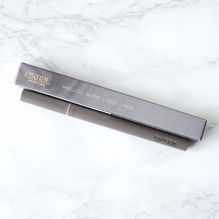 メロウシェード リキッドライナー ML04 モヘアグレー/excel/リキッドアイライナーの画像
