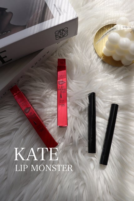 ケイト リップモンスター ツヤバース/KATE/口紅を使ったクチコミ(1枚目)