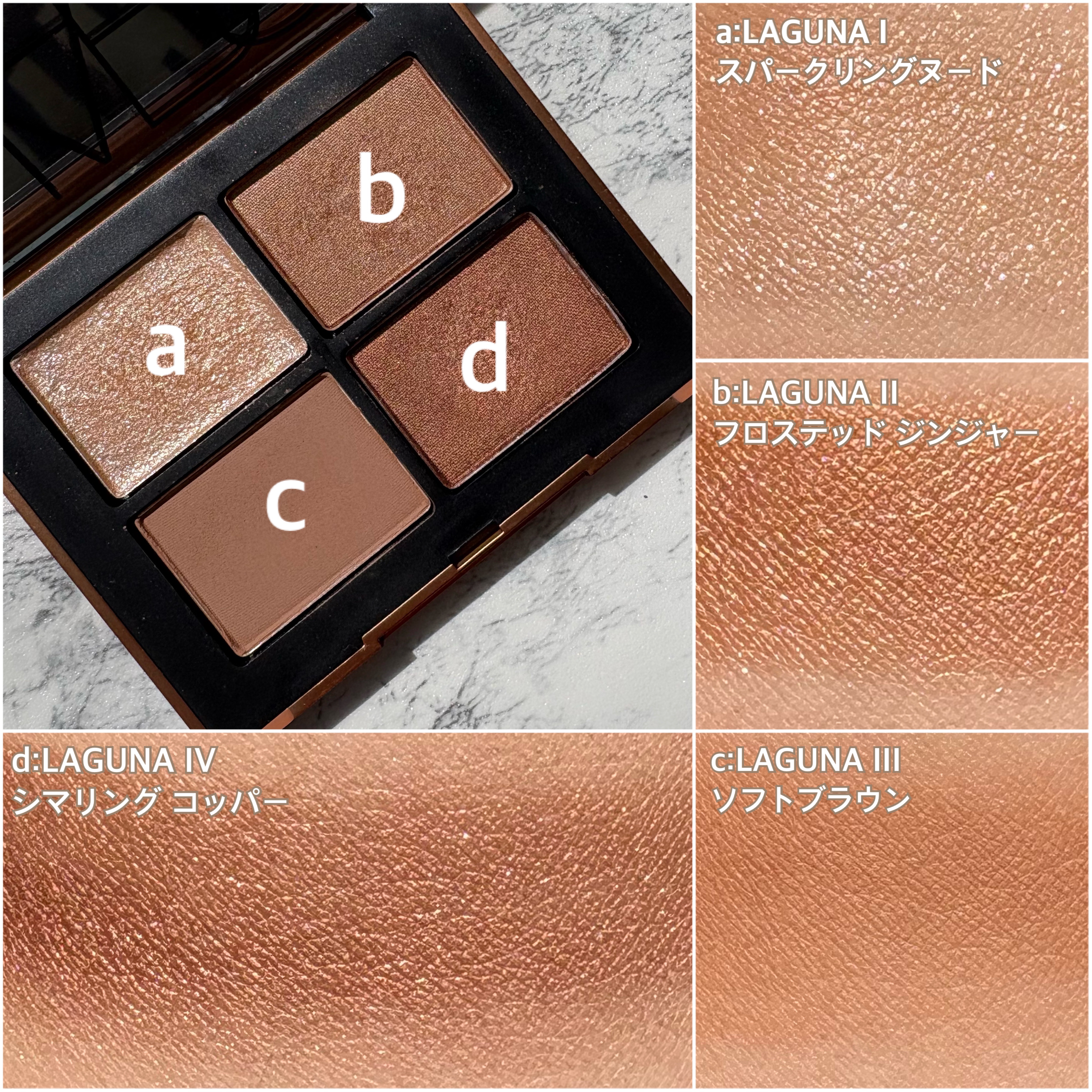 クワッドアイシャドー/NARS/アイシャドウパレットを使ったクチコミ（2枚目）