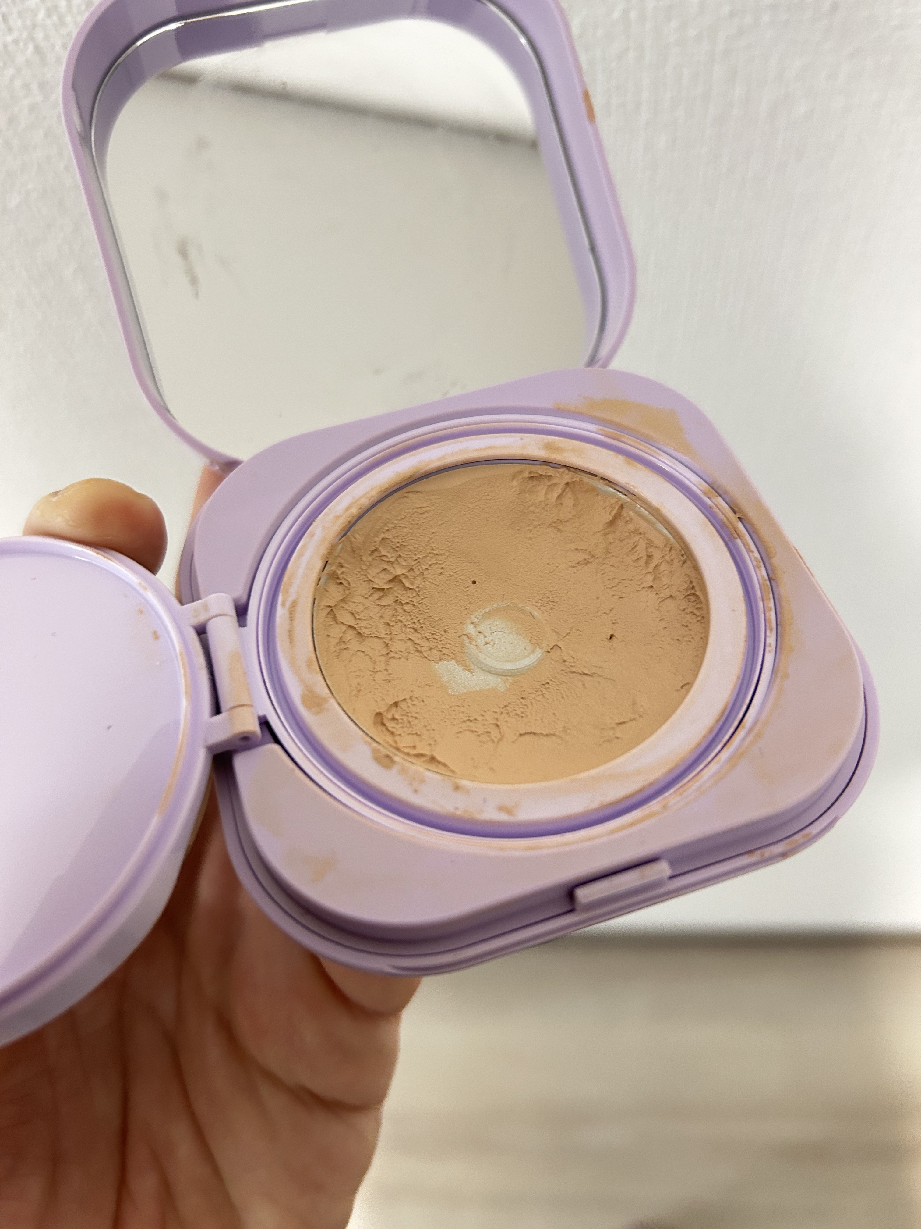 SPステイ クリームパクト ファンデーション/MAYBELLINE NEW YORK/クリーム・エマルジョンファンデーションを使ったクチコミ（2枚目）