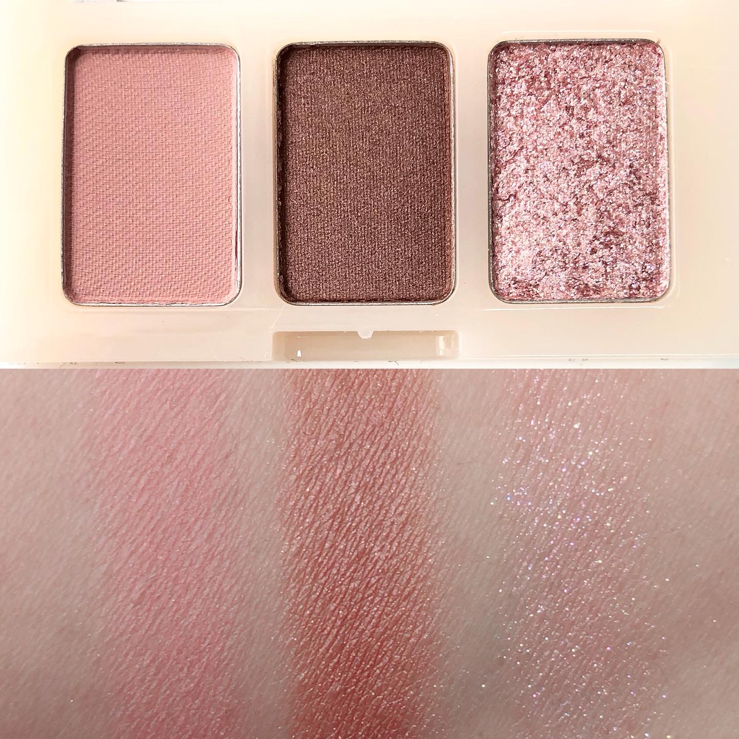 トリプルアイパレット/hana by hince/アイシャドウパレットを使ったクチコミ（2枚目）