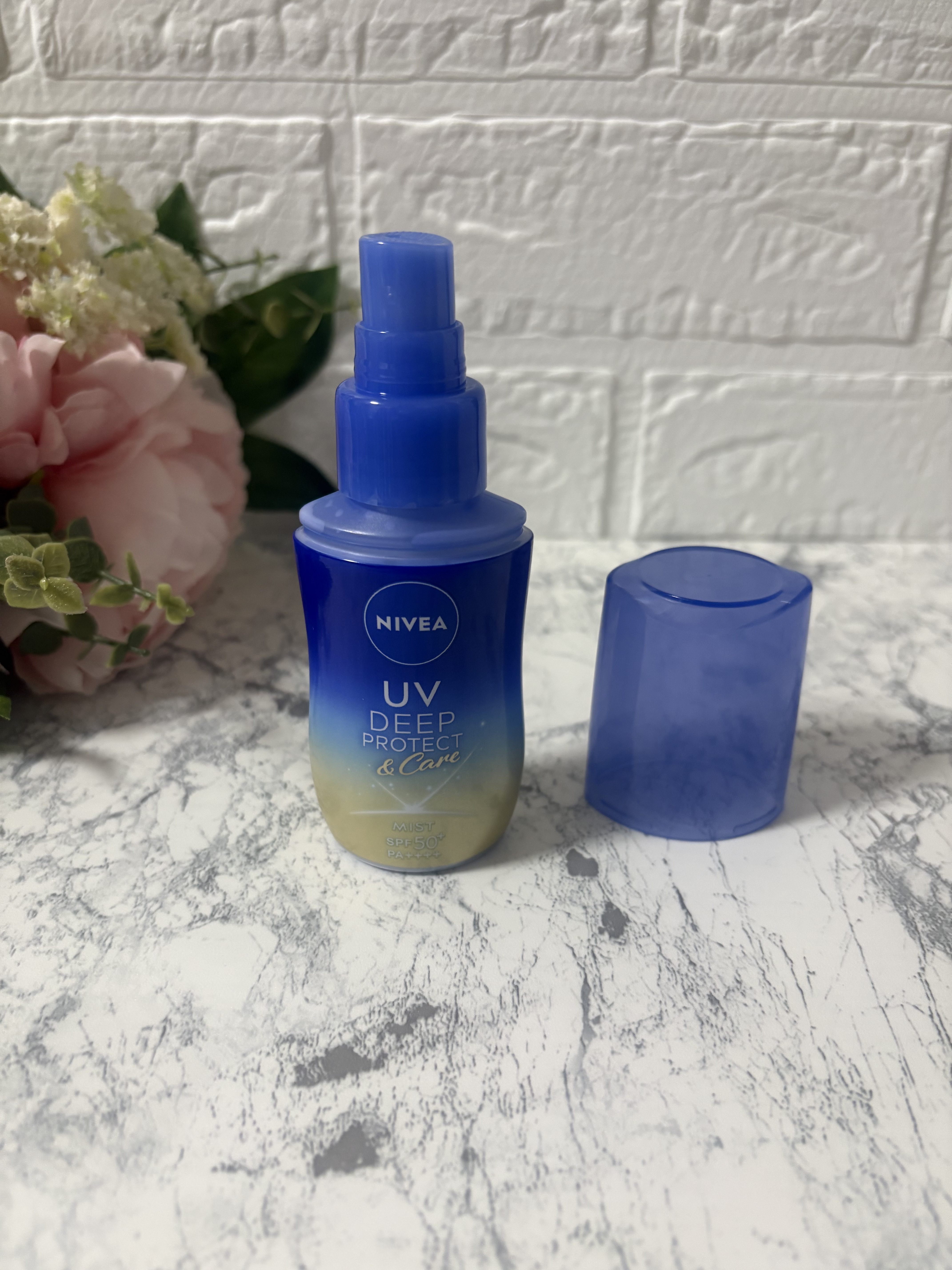 ニベアUV ディーププロテクト＆ケア ミルクミスト/ニベア/日焼け止めミスト・スプレーを使ったクチコミ（3枚目）