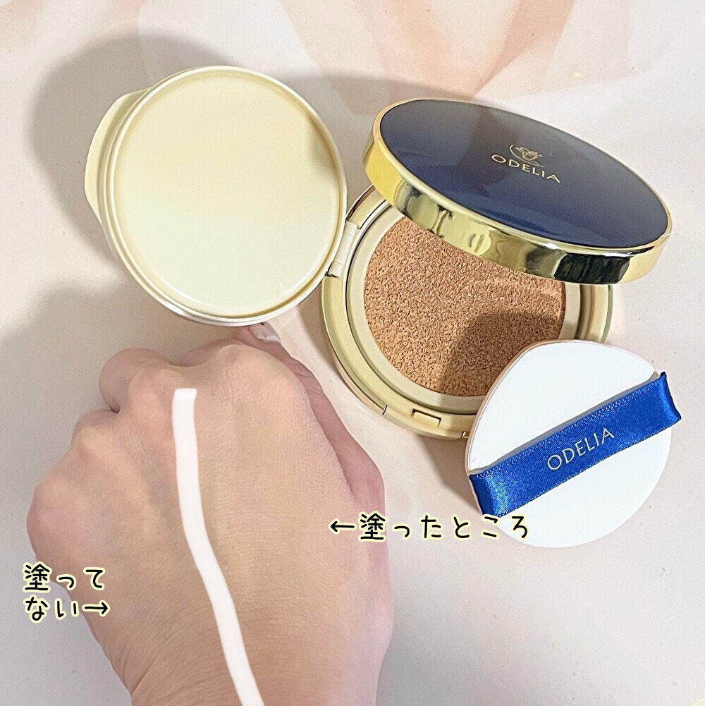 ルミナスフィット クッションファンデーション /ODELIA/クッションファンデーションを使ったクチコミ（3枚目）