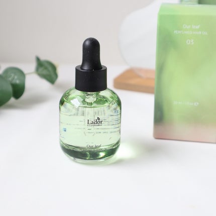 パフュームヘアオイル Our leaf/La'dor/その他スタイリングを使ったクチコミ(1枚目)