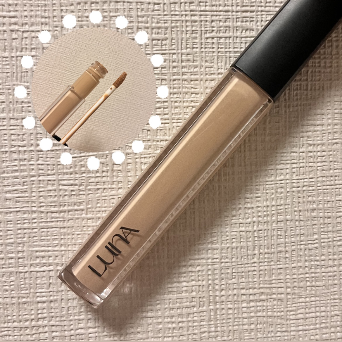 ♡LUNA♡
ロングラスティングチップコンシーラー
02ベージュ


眉の剃り跡が気になりLUNAのコンシーラーを
購入🌱

［使用感・感想］

︎︎︎︎☑︎伸びが良いから少量で広範囲に使用できる！👏🏻

︎︎︎︎☑︎カバー力がしっか