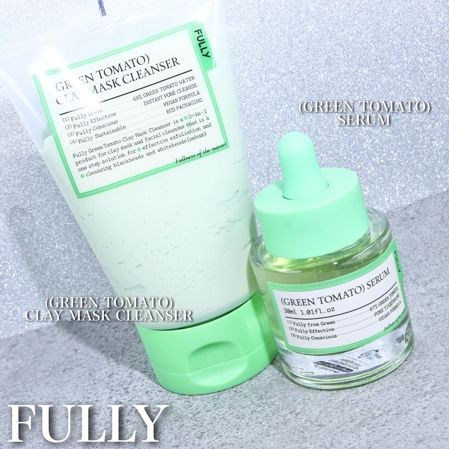 グリーントマトクレイマスククレンザー/FULLY/洗い流すパック・マスクを使ったクチコミ（1枚目）