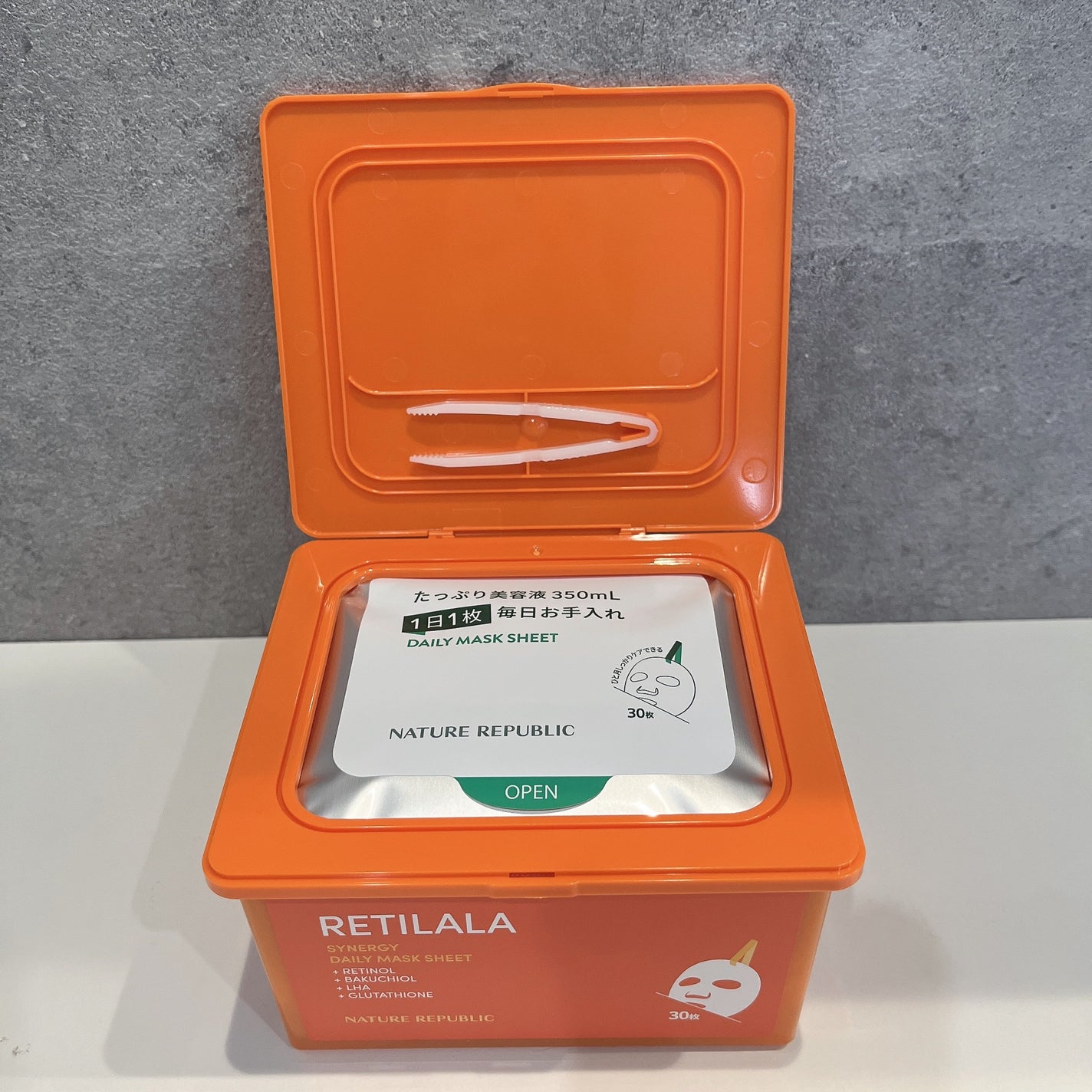 レチララ デイリーシートマスク/ネイチャーリパブリック/シートマスク・パックを使ったクチコミ(2枚目)