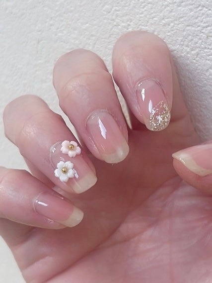 ネイルパーツ/セリア/ネイルチップ・パーツを使ったクチコミ(5枚目)