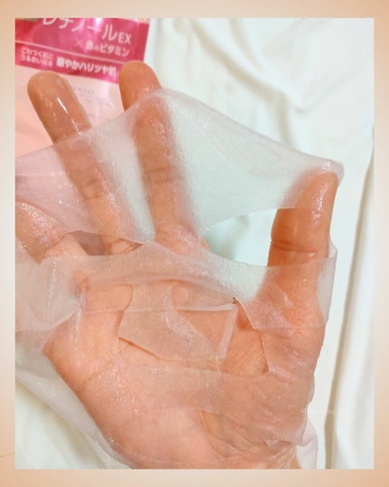 肌美精 カラーエッセンスマスク ピンク/肌美精/シートマスク・パックを使ったクチコミ(4枚目)