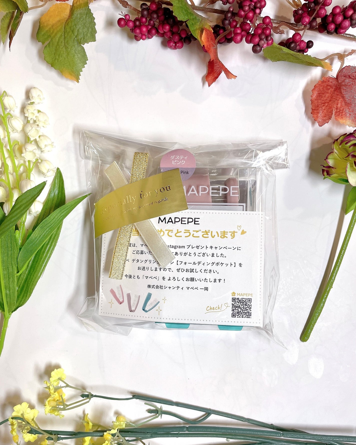 デタングリングブラシ 【フォールディングポケット】/マペペ/ヘアブラシを使ったクチコミ(2枚目)