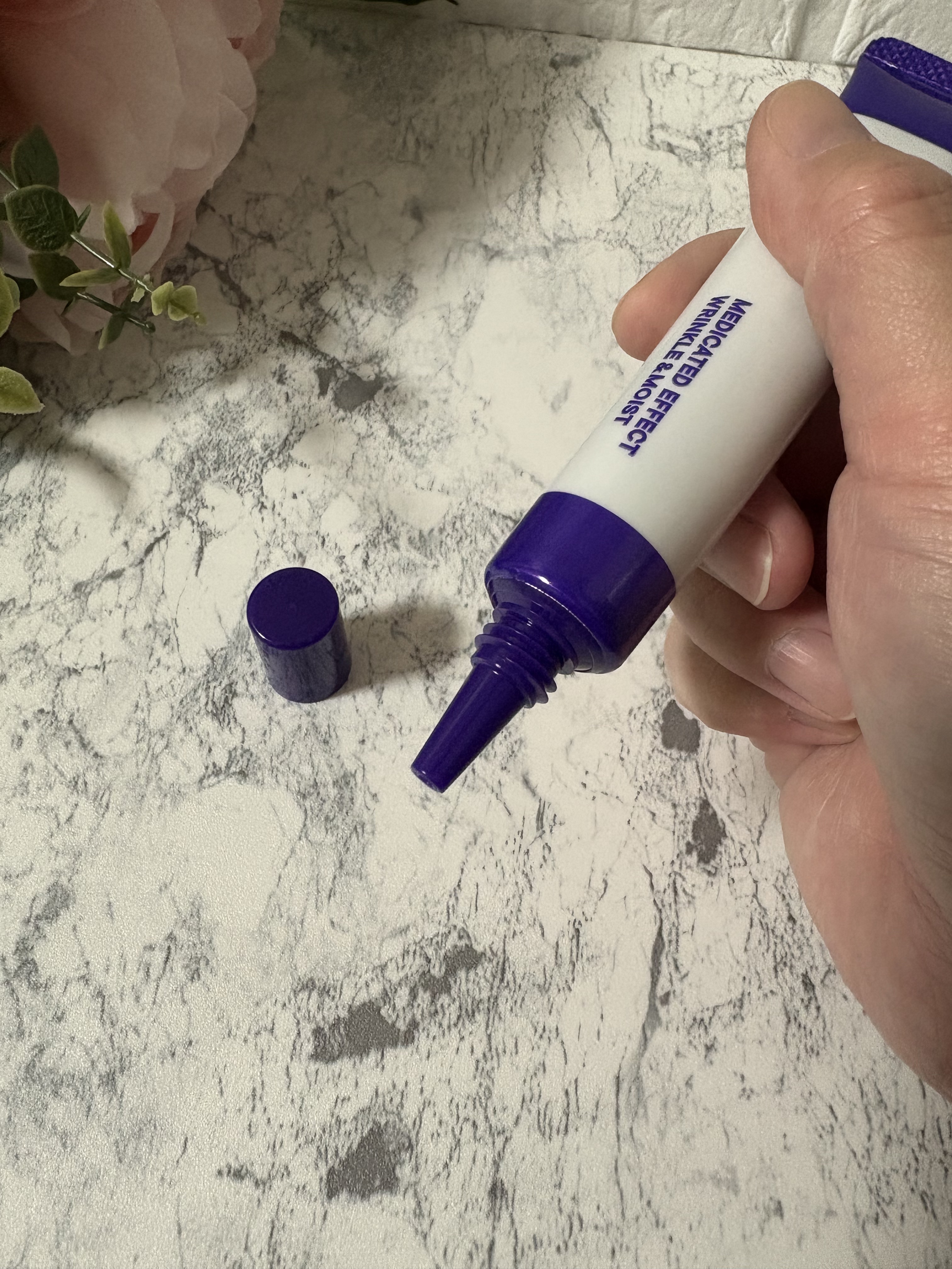 薬用 エフェクト リンクル＆モイスト アイクリーム/AMPULE SHOT/アイケア・アイクリームを使ったクチコミ（3枚目）