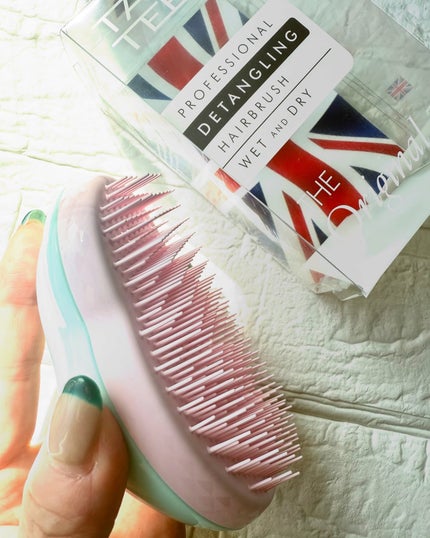 サロンエリート ソフト&ダメージ/TANGLE TEEZER/ヘアブラシを使ったクチコミ(3枚目)