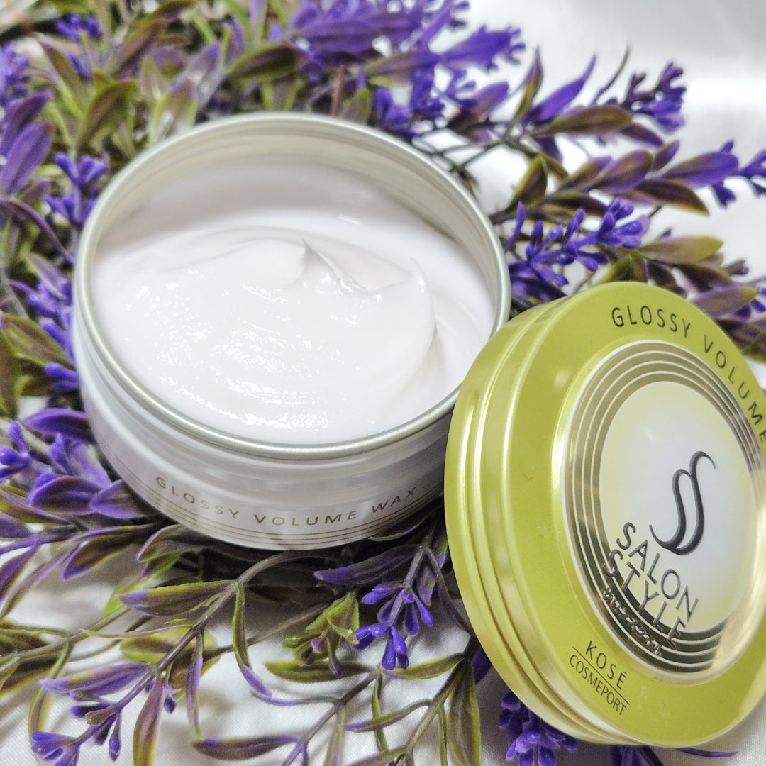 サロンスタイル ヘアワックス （グロッシーボリューム）/サロンスタイル/ヘアワックス・クリームを使ったクチコミ（2枚目）